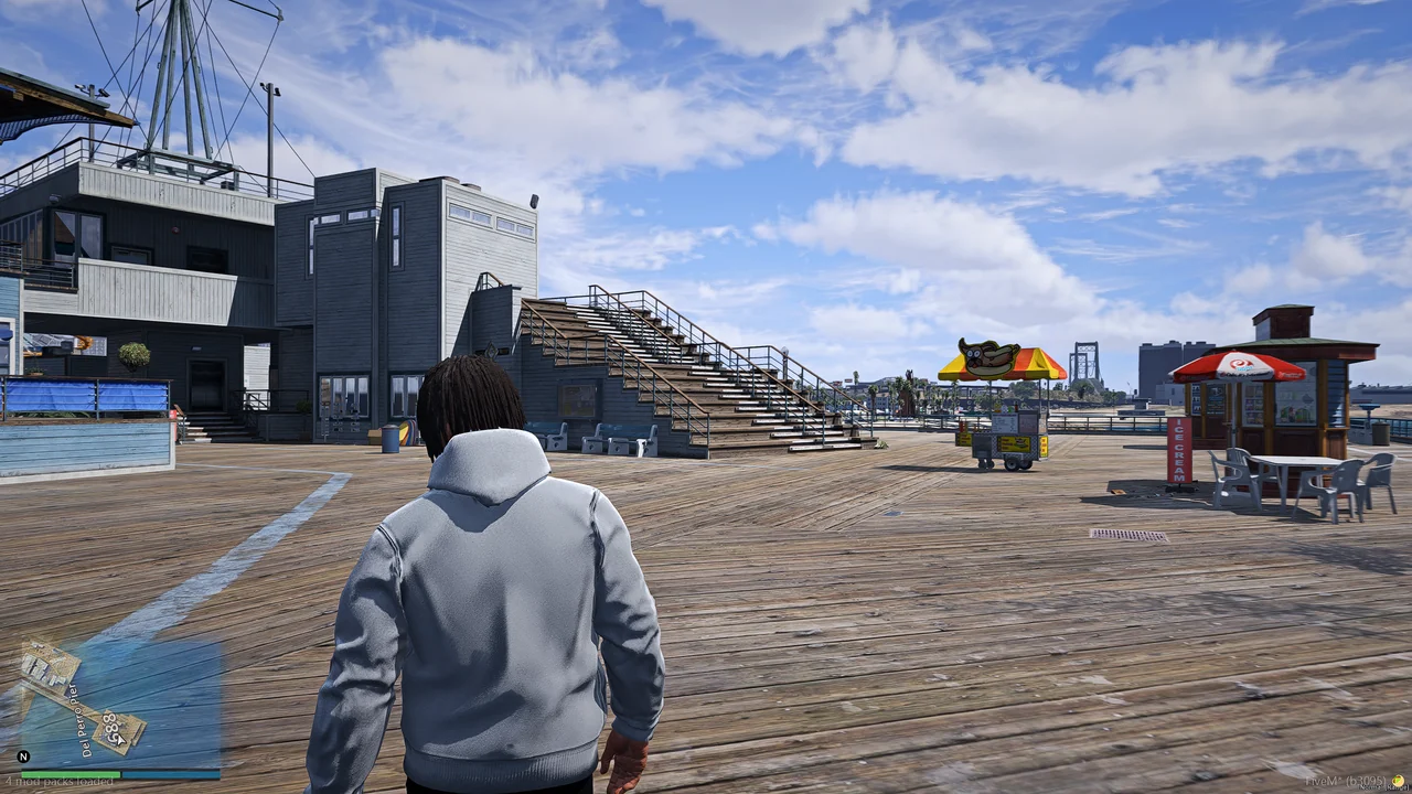 Default FiveM compared with Prime Preset Pack V4 [QuantV]